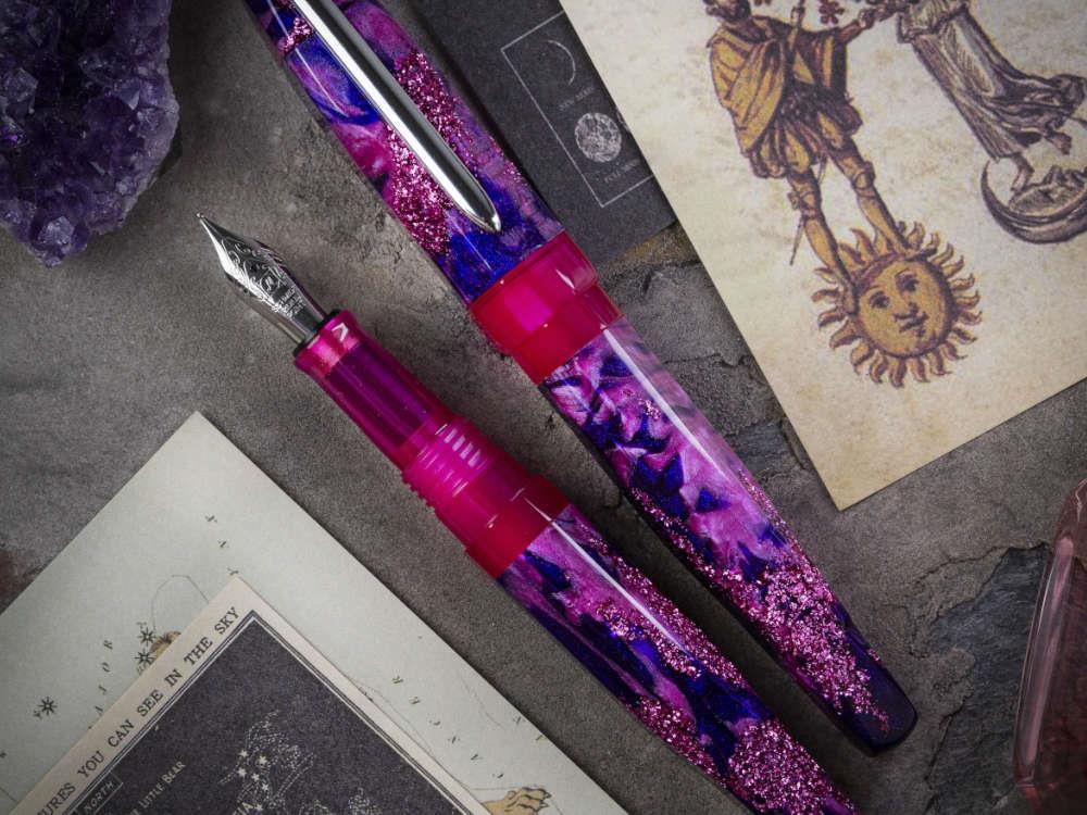 Pluma Estilográfica Benu AstroGem Juno, Rosa, 22.2.01.5.0