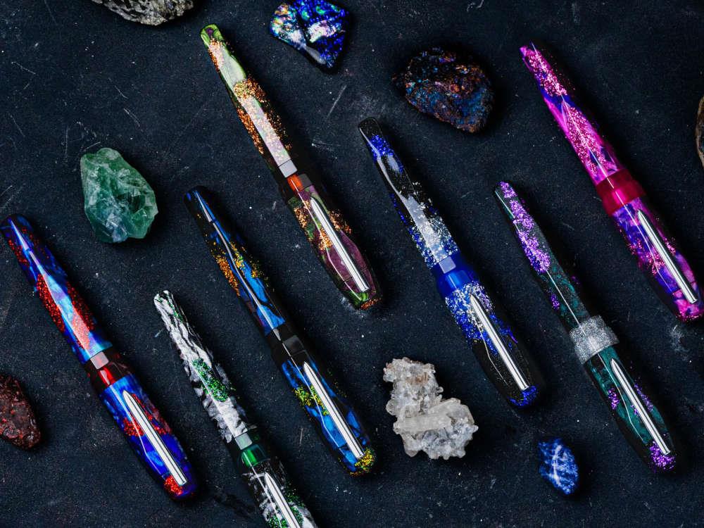 Pluma Estilográfica Benu AstroGem Juno, Rosa, 22.2.01.5.0