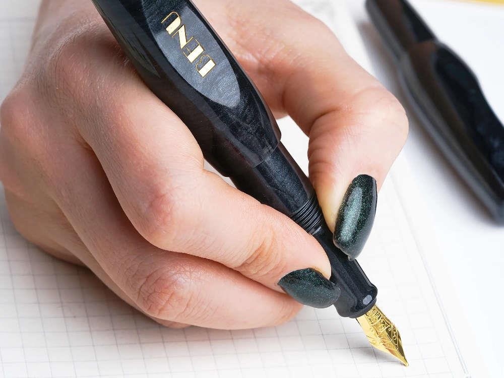 Pluma Estilográfica Benu Pixie Smoky Black, Negro, 24.2.35.6.0