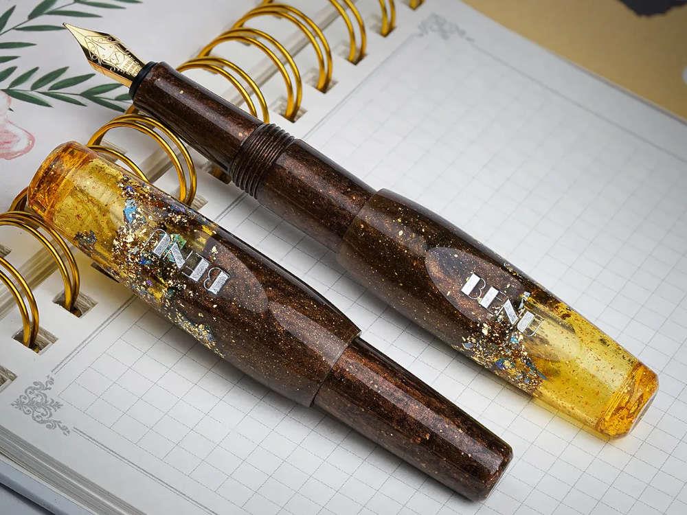 Pluma Estilográfica Benu Pixie Honey Bronze, Marrón,24.2.34.6.0