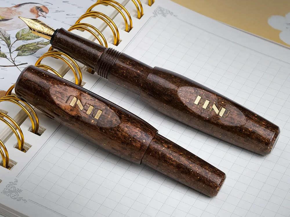 Pluma Estilográfica Benu Pixie Coffee Brown, Marrón, 24.2.36.6.0