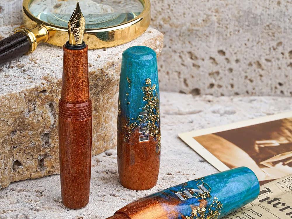 Pluma Estilográfica Benu Pixie Aurora Gold, 24.2.32.6.0