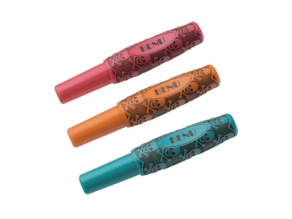 Set Pluma Estilográfica Benu Pixie Jolly Roger, Resina, Multicolor, PX05
