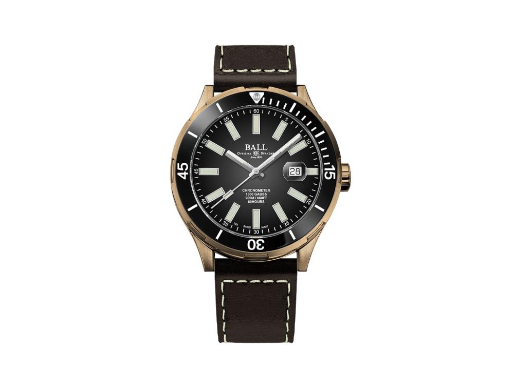 Reloj Automático Ball Roadmaster M Marvelight Bronze, DD3072B-L3CJ-BK