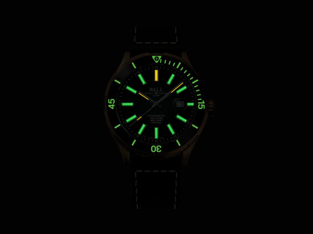 Reloj Automático Ball Roadmaster M Marvelight Bronze, DD3072B-L3CJ-GR