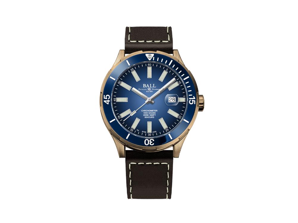 Reloj Automático Ball Roadmaster M Marvelight Bronze, DD3072B-L4CJ-BE