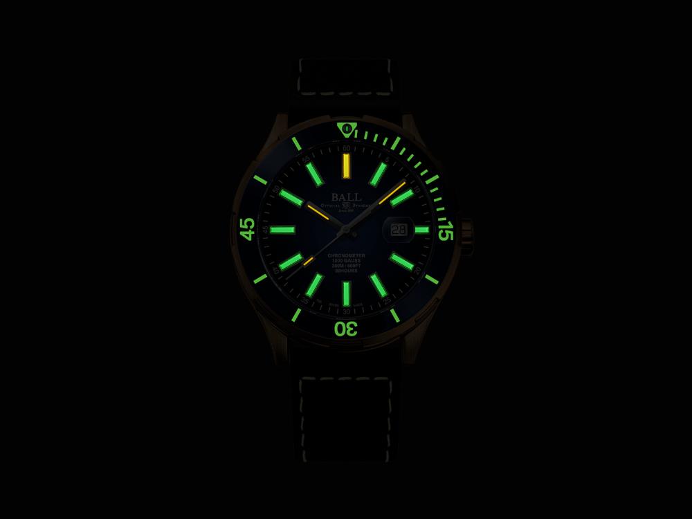 Reloj Automático Ball Roadmaster M Marvelight Bronze, DD3072B-L4CJ-BE