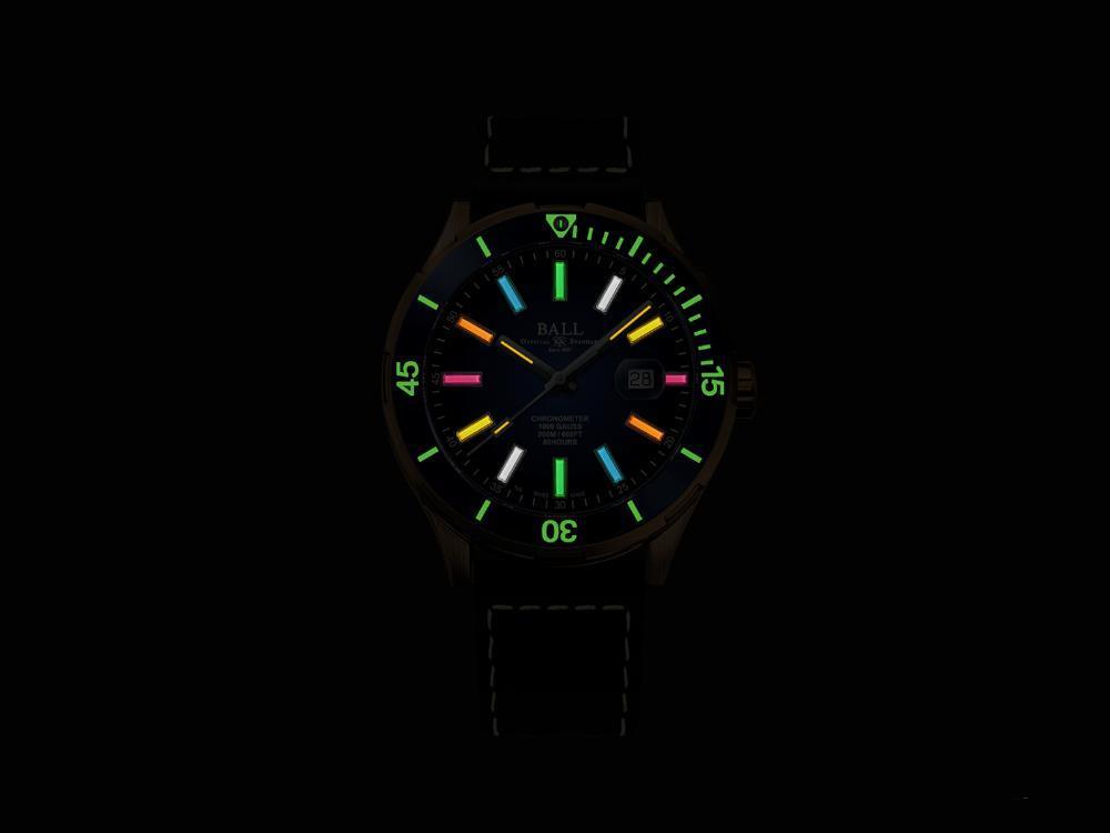 Reloj Automático Ball Roadmaster M Marvelight Bronze, DD3072B-L4CJ-BER