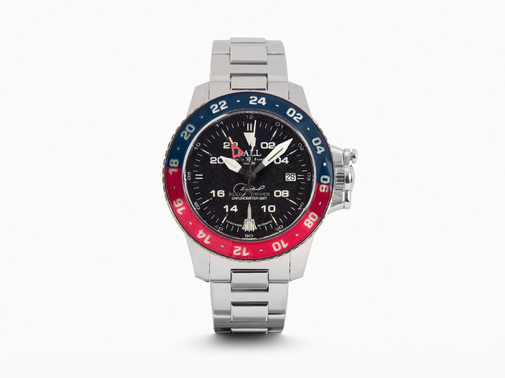 Reloj Automático Ball Engineer Hydrocarbon AeroGMT Sled Driver, DG2018C-S18C-BK