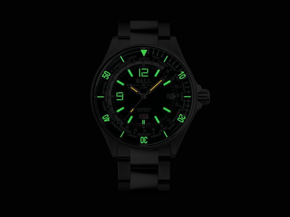 Reloj Automático Ball Engineer Master II Diver Worldtime, COSC, DG2232A-SC-GR