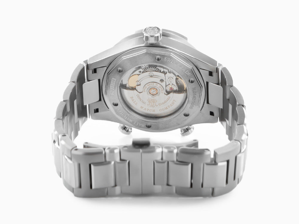 Reloj Automático Ball Roadmaster Marine GMT, Negro, 40 mm, GMT, DG3030B-S2C-BK