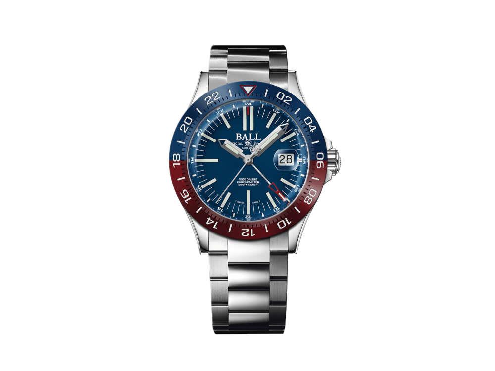 Reloj Automático Ball Engineer III Outlier GMT, Azul, 40 mm, DG9002B-S2C-BE