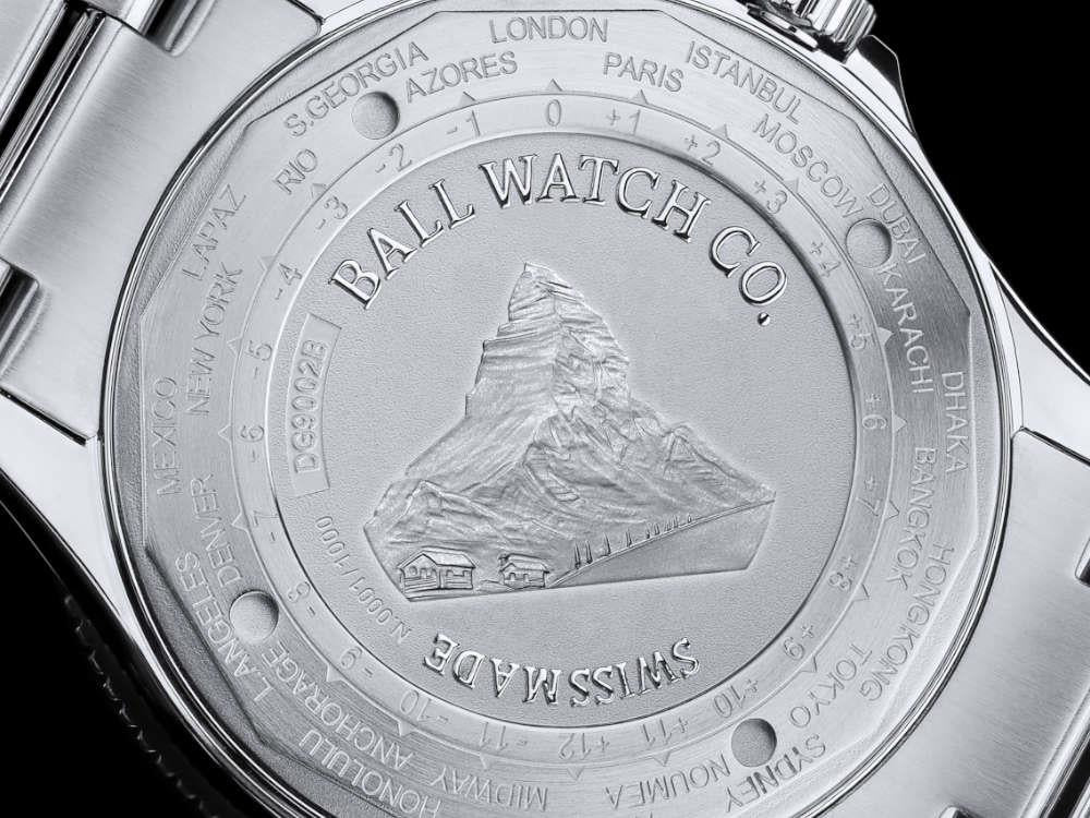 Reloj Automático Ball Engineer III Outlier GMT, Negro, 40 mm, DG9002B-S2C-BK