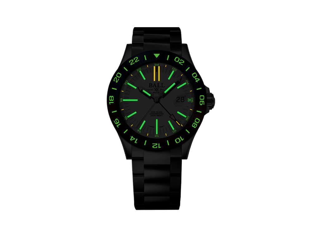 Reloj Automático Ball Engineer III Outlier GMT, Blanco, 40 mm, DG9002B-S2C-WH