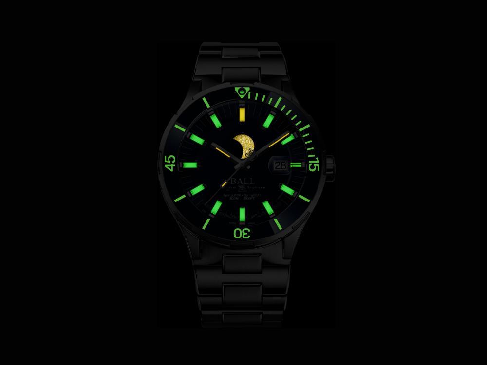 Reloj Automático Ball Roadmaster Challenger Moon Phase LE, DM3130B-S13J-BE