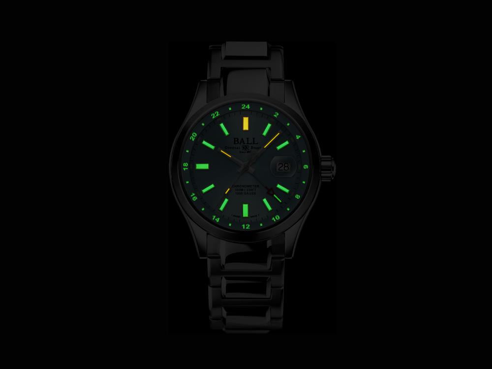 Reloj Automático Ball Engineer III Endurance 1917 GMT, 41mm, GM9100C-S2C-IBE
