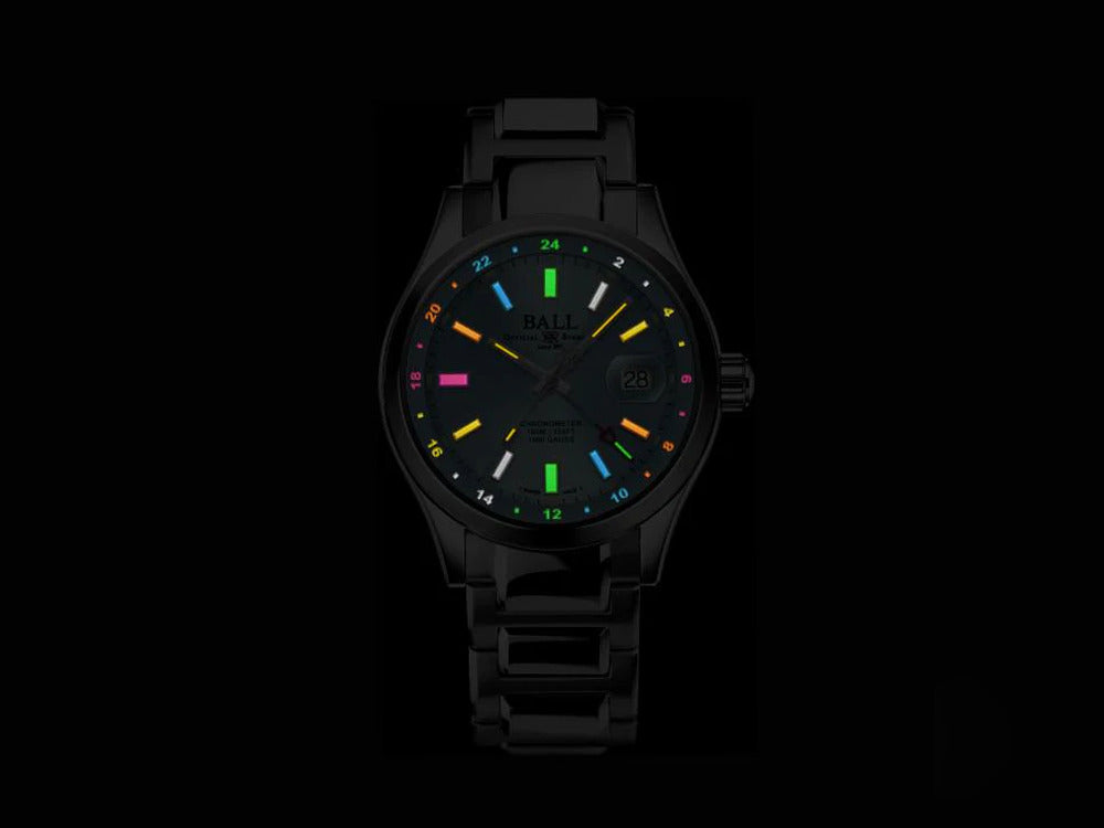 Reloj Automático Ball Engineer III Endurance 1917 GMT, 41mm, GM9100C-S2C-IBER