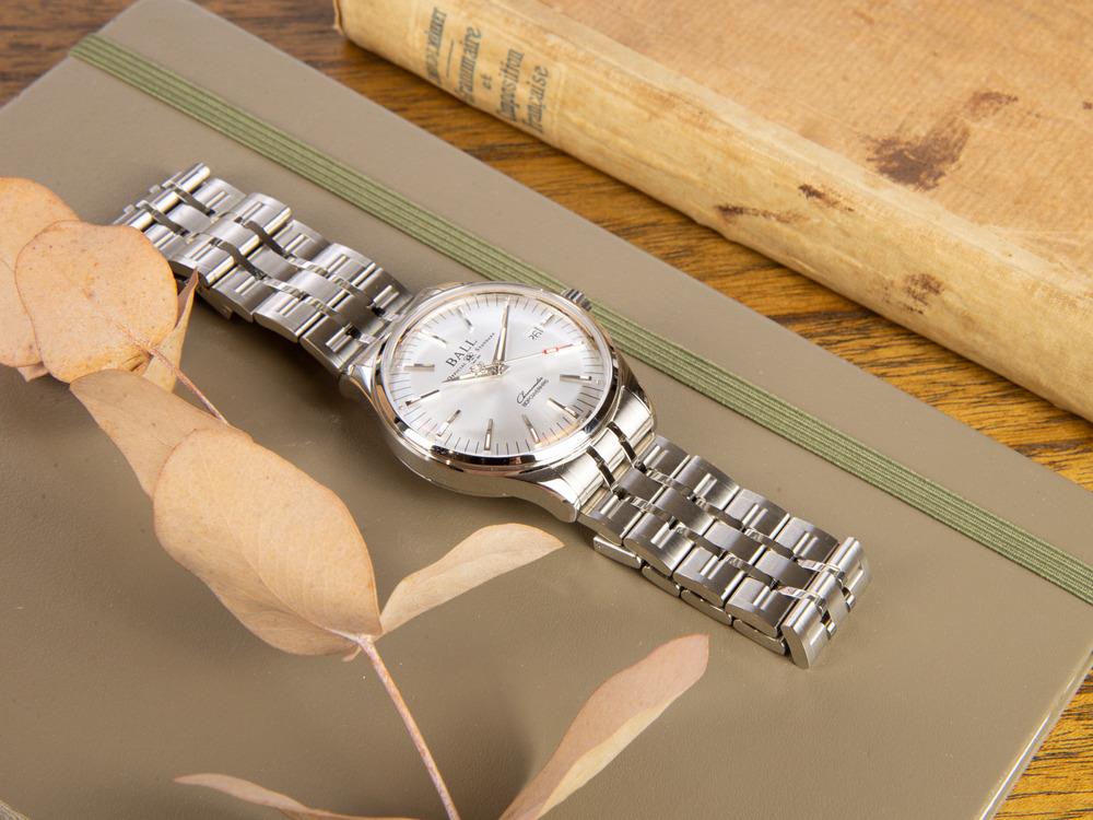 Reloj Automático Ball Trainmaster Manufacture 80 hours, COSC, NM3280D-S1CJ-SL