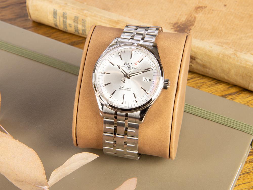 Reloj Automático Ball Trainmaster Manufacture 80 hours, COSC, NM3280D-S1CJ-SL