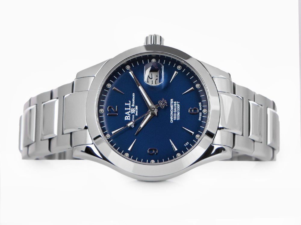 Reloj Automático Ball Engineer III Ohio Chronometer, Azul, NM9026C-S5CJ-BE