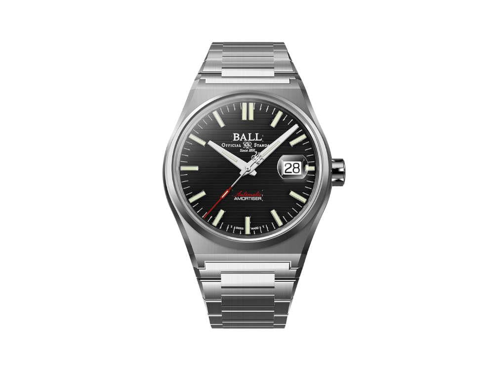 Reloj Automático Ball Roadmaster Perseverer, Negro, 40 mm, NM9050C-S1-BK