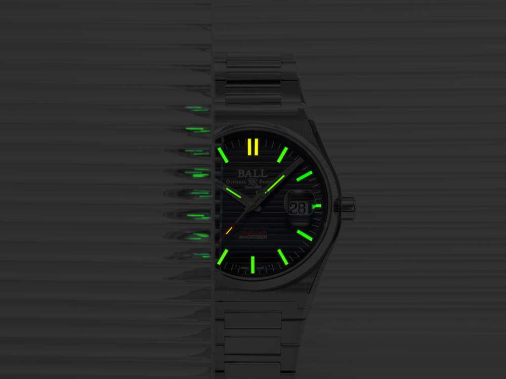 Reloj Automático Ball Roadmaster Perseverer, Negro, 40 mm, NM9050C-S1-BK