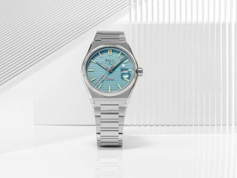 Reloj Automático Ball Roadmaster Perseverer, Azul Celeste , 40mm, NM9050C-S1-IBE