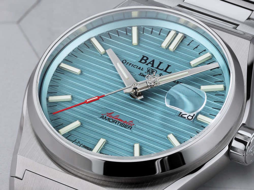 Reloj Automático Ball Roadmaster Perseverer, Azul Celeste , 40mm, NM9050C-S1-IBE