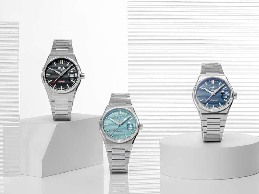 Reloj Automático Ball Roadmaster Perseverer, Azul Celeste , 40mm, NM9050C-S1-IBE