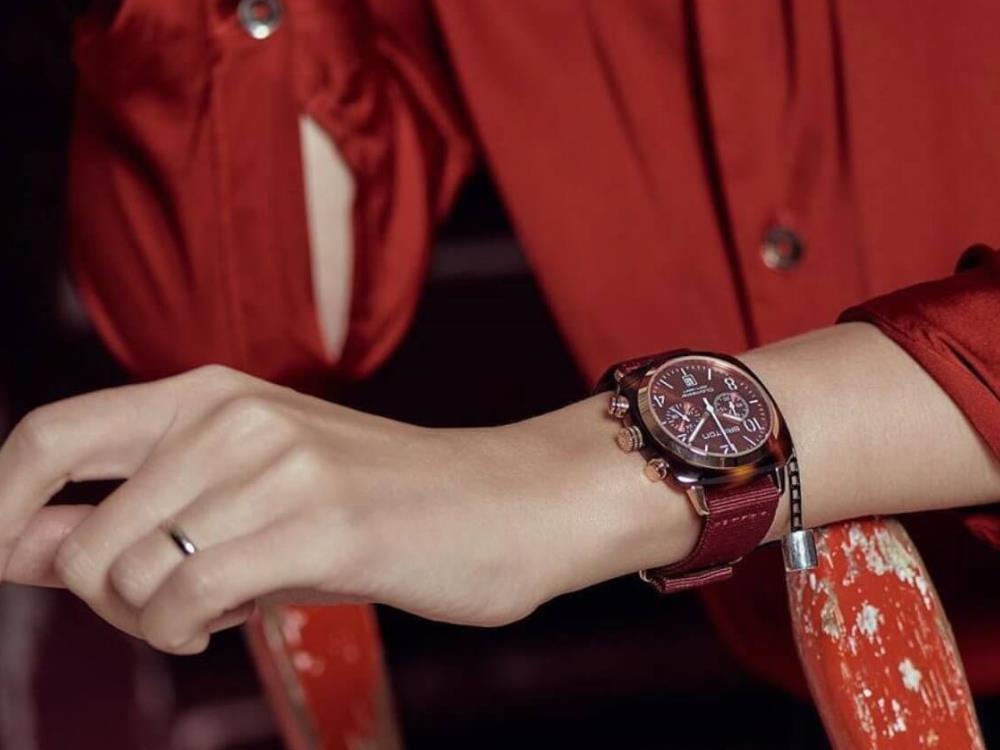 Reloj de Cuarzo Briston Clubmaster Classic, Rojo, 40 mm, 15140.PRA.T.8.NBDX