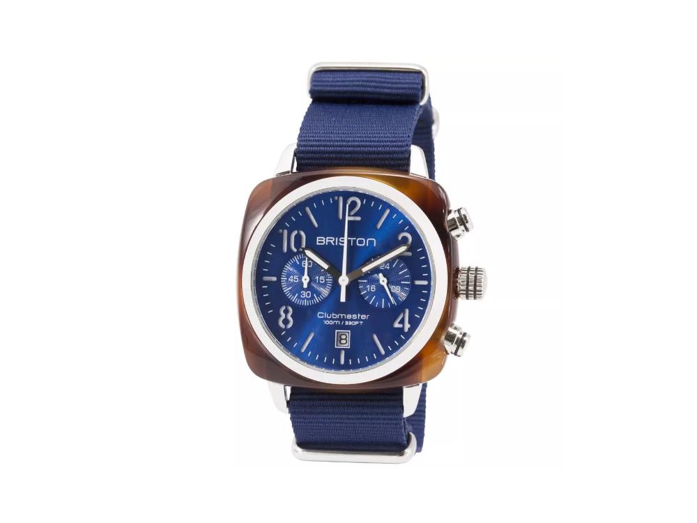 Reloj de Cuarzo Briston Clubmaster Classic, Azul, 40 mm, 15140.SA.T.9.NNB