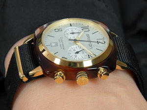 Reloj de Cuarzo Briston Clubmaster Classic, Blanco, 40 mm, 17140.PYA.T.2.NB