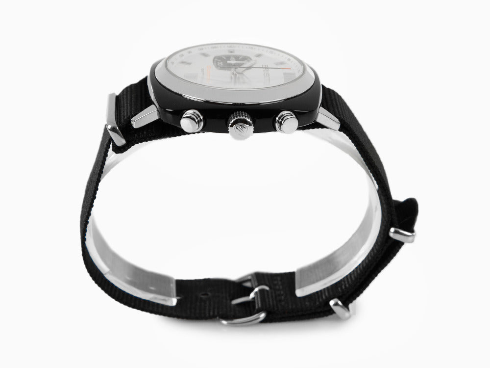 Reloj de Cuarzo Briston Clubmaster Sport, Blanco, 42 mm, 17142.SA.BS.2.NB