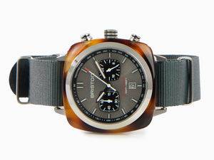 Reloj de Cuarzo Briston Clubmaster Sport, Gris, 42 mm, 17142.SA.TS.11.NG