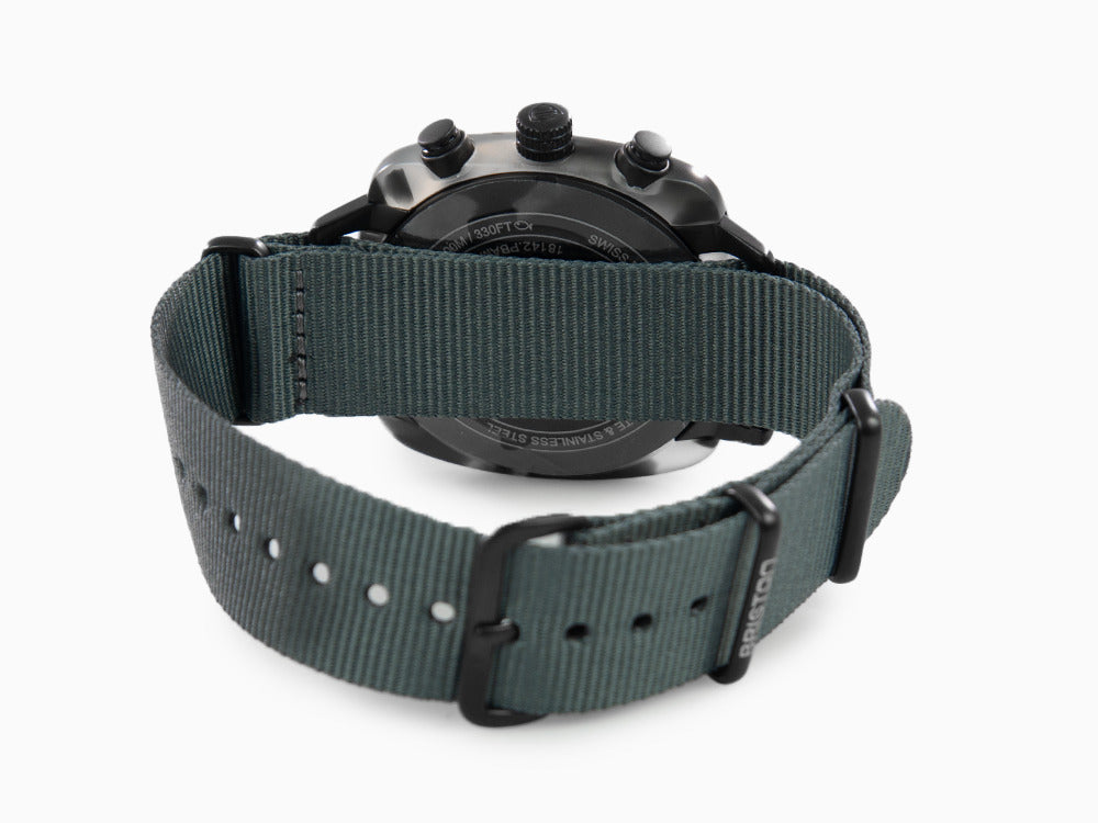 Reloj de Cuarzo Briston Clubmaster Sport, Negro, 42 mm, 18142.PBAM.GTS.3.NG