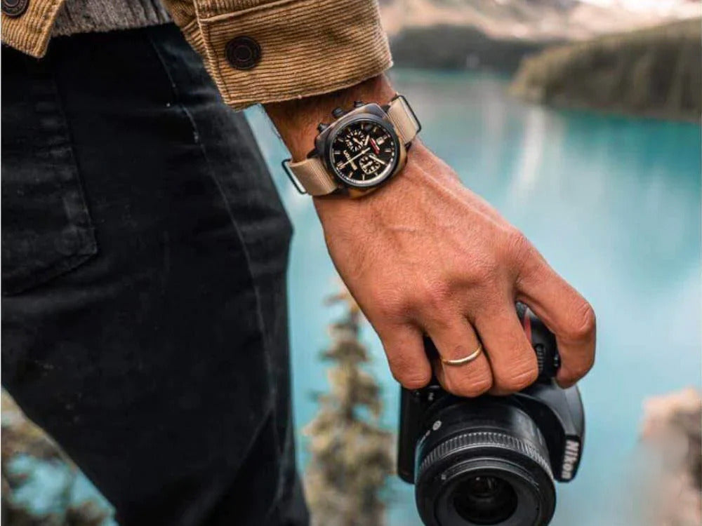 Reloj de Cuarzo Briston Clubmaster Sport, Negro, 42 mm, 18142.PBAM.TSS.5.NK