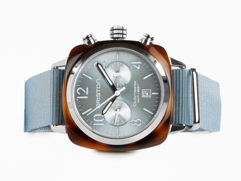 Reloj de Cuarzo Briston Clubmaster Classic, Azul, 40 mm, 19140.SA.T.25.NIB