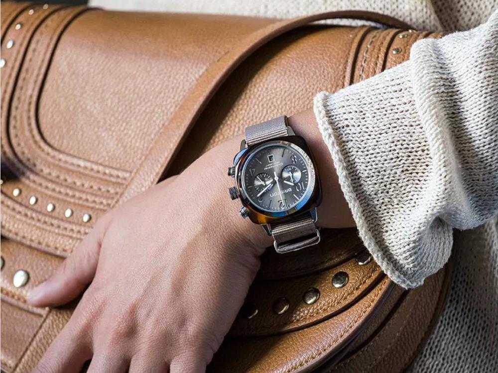 Reloj de Cuarzo Briston Clubmaster Classic, Gris, 40 mm, 19140.SA.T.30.NT