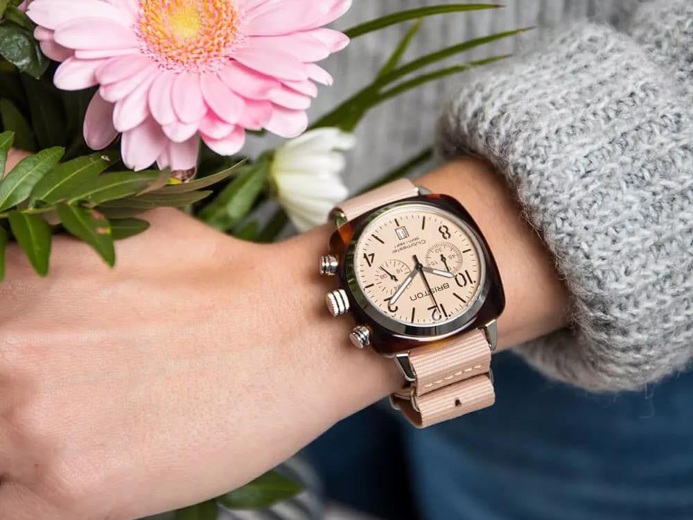 Reloj de Cuarzo Briston Clubmaster Classic Terracotta, 40 mm, 20140.PRA.T.36.NTN