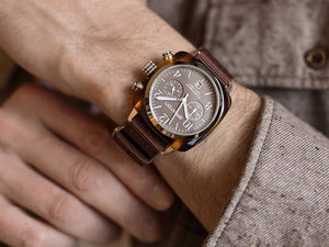 Reloj de Cuarzo Briston Clubmaster Classic Terracotta, 40 mm, 20140.PRAT.37.NTCH