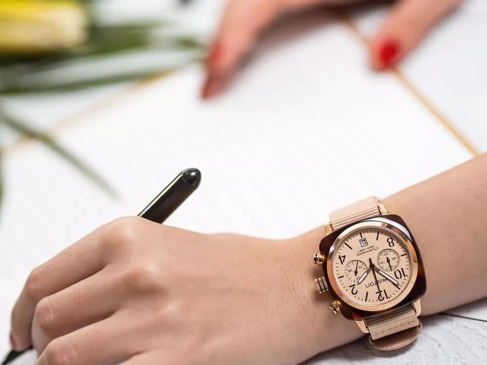 Reloj Briston Clubmaster Classic Terracotta, Acetato, 40 mm, 20140.SA.T.36.NTN