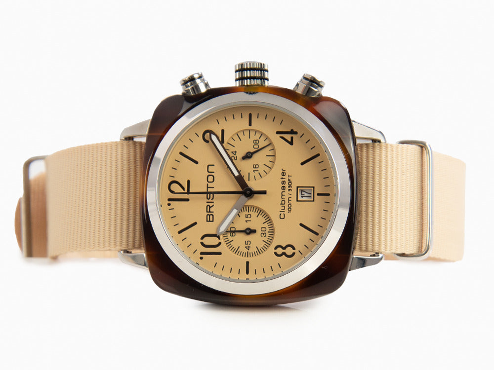 Reloj de Cuarzo Briston Clubmaster Classic Terracotta,  40 mm, 20140.SA.T.39.NTV