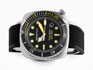 Reloj Automático Briston Clubmaster Diver Pro, Negro, 44 mm, 20644.S.DP.34.RB