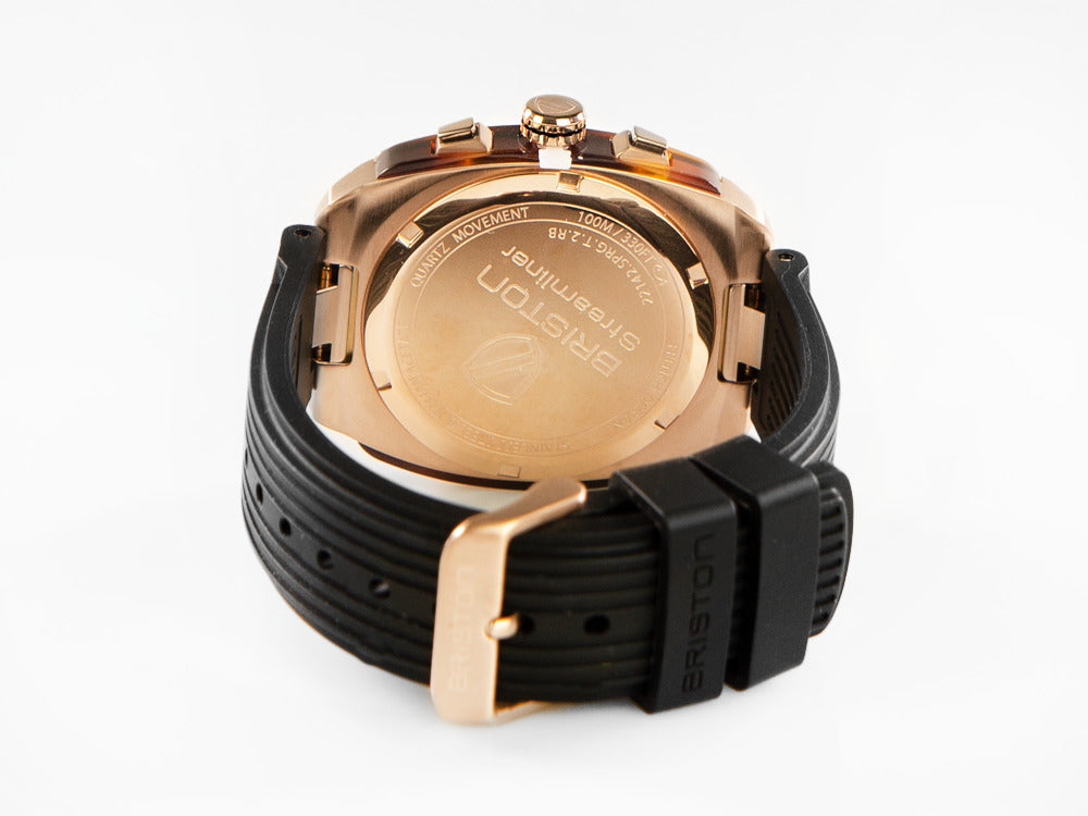 Reloj de Cuarzo Briston Streamliner Urban, PVD, Blanco, 42 mm, 22142.SPRG.T.2.RB