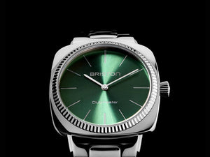Reloj de Cuarzo Briston Clubmaster Elegant, Verde, 37 mm, 23937.S.E.44.SB