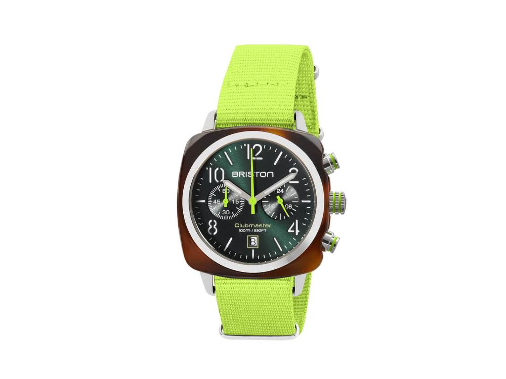 Reloj de Cuarzo Clubmaster Classic Summer Vibes British Green, 40 mm