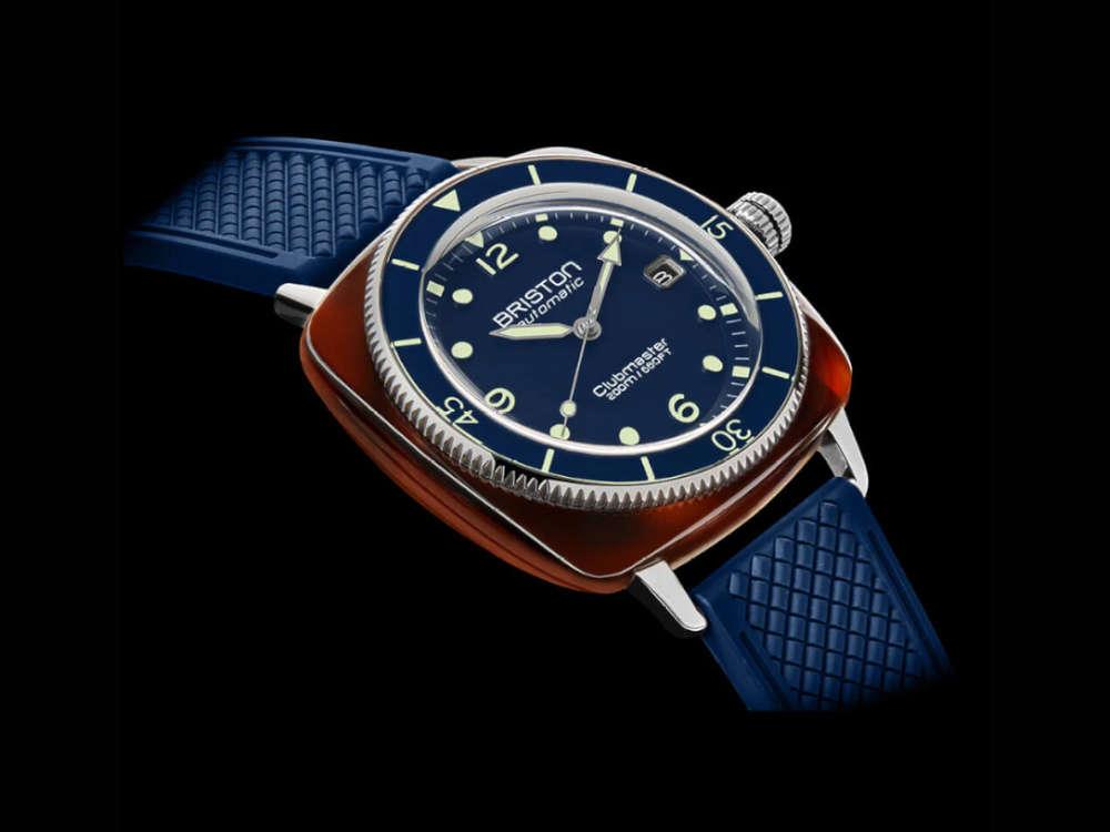 Reloj Automático Briston Clubmaster Legend Diver, Azul, 40mm, 241740.SA.T.15.FNB