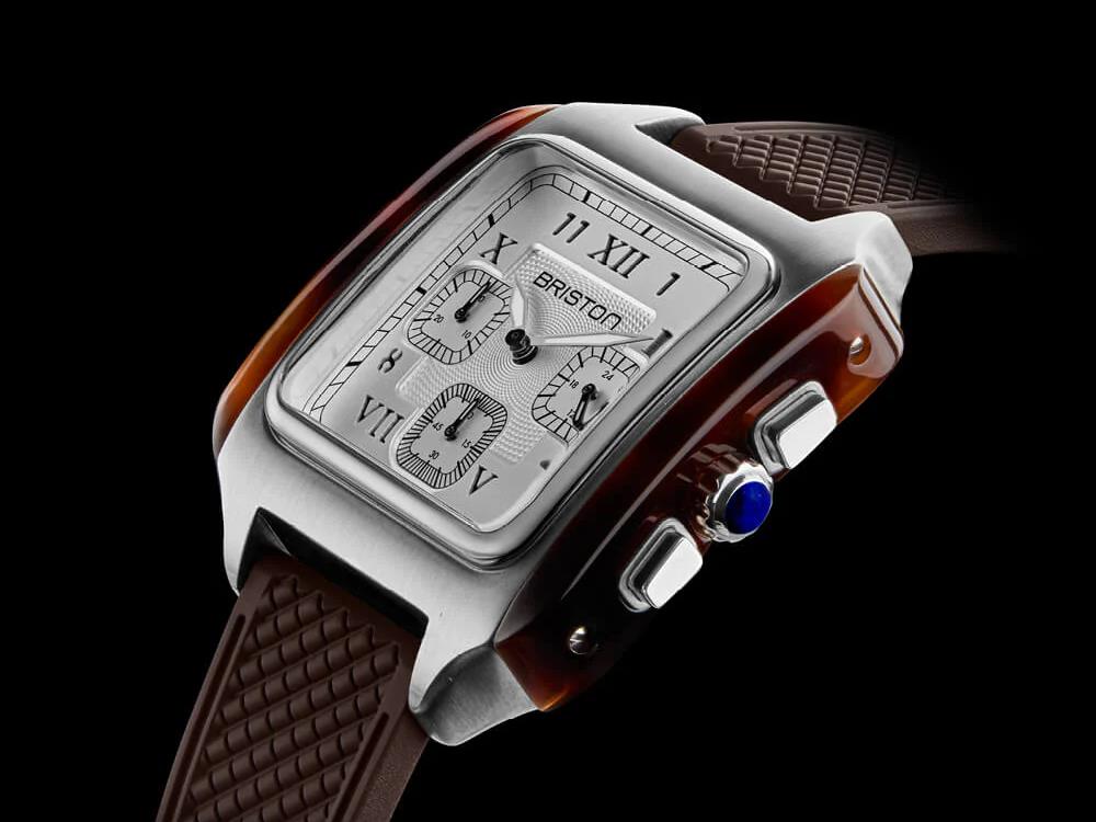 Reloj de Cuarzo Briston Streamliner Kennedy Chrono, 38,5mm, 251838.SA.T.2.FBR