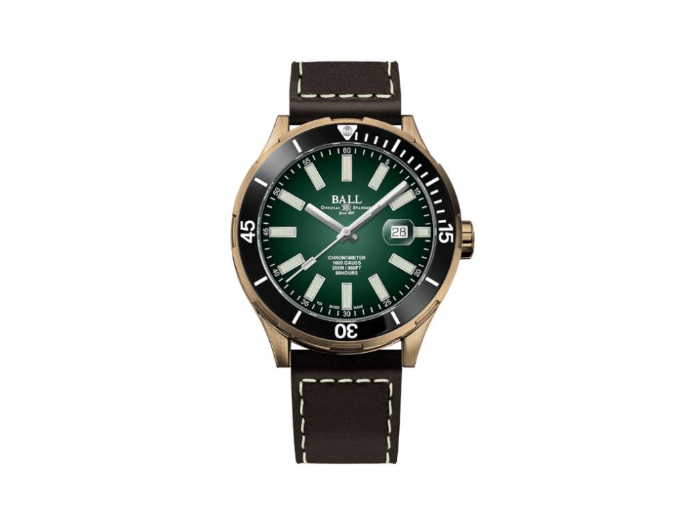 Reloj Automático Ball Roadmaster M Marvelight Bronze, DD3072B-L3CJ-GRR
