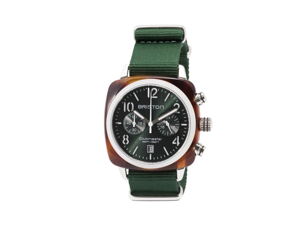 Reloj de Cuarzo Briston Clubmaster Classic, Verde, 40 mm, 15140.SA.T.10.NBG